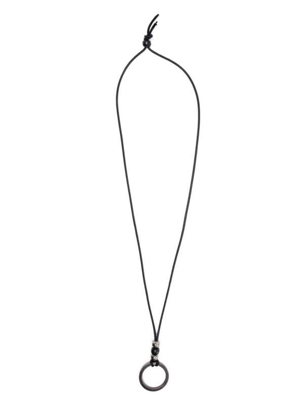 keyring-pendant necklace