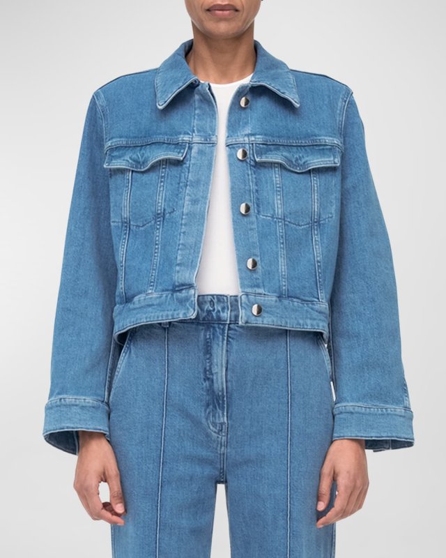 Cropped Denim Jacket