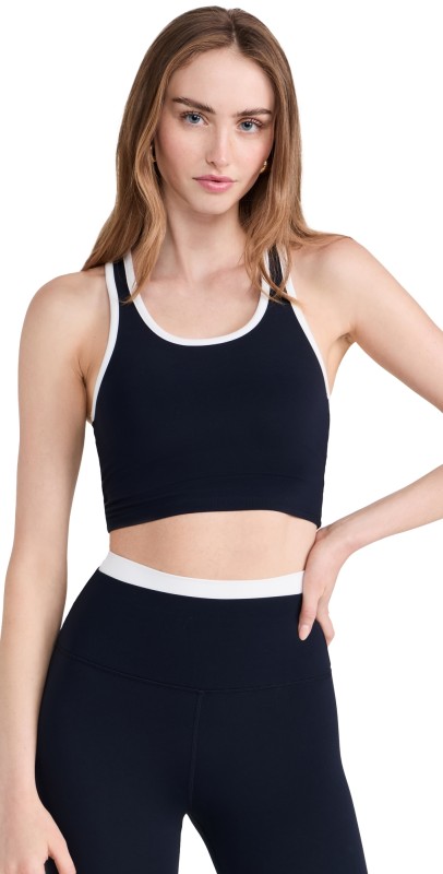 Splits59 Amber Airweight Bralette Indigo/White