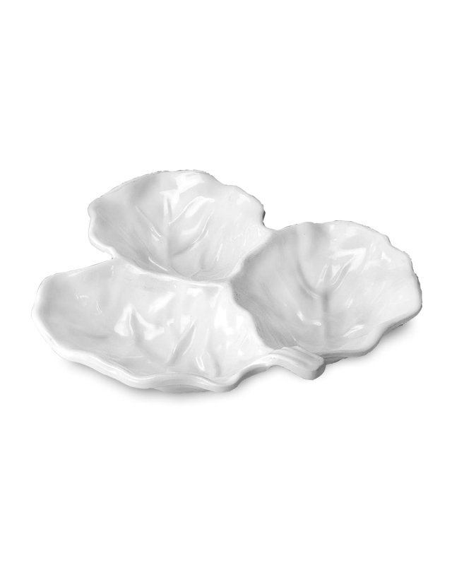Vida Lettuce Triple Dip Server