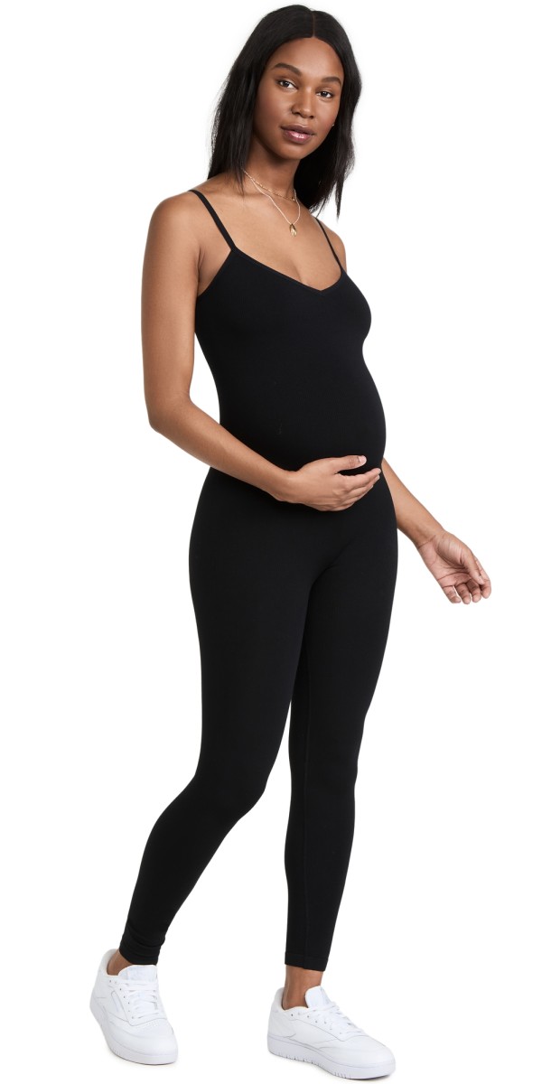 HATCH Body Rib Unitard Black