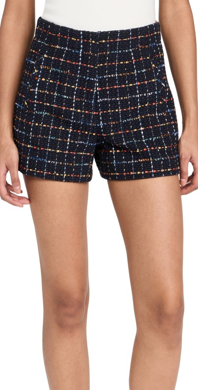 Veronica Beard Jazmin Shorts Navy Multi