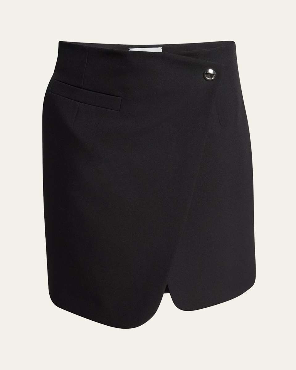 Short Wraparound Skirt