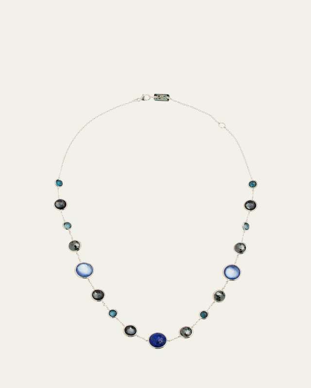 Lollitini Short Necklace in Sterling Silver