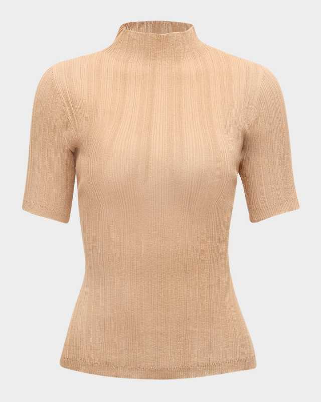 Abigail Rib-Knit Top