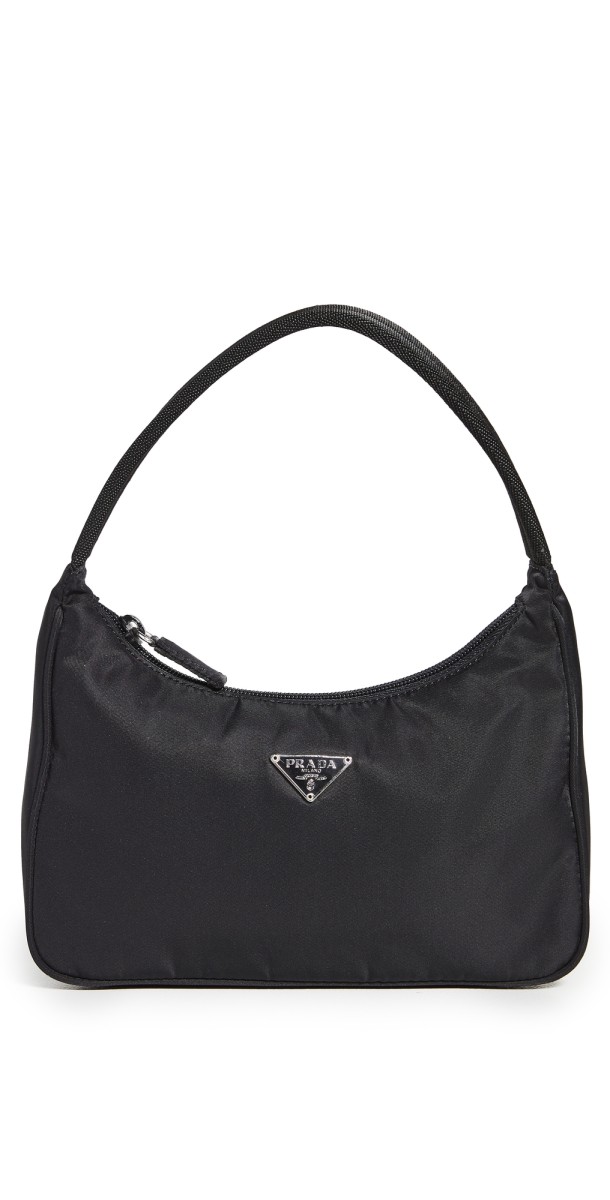 Shopbop Archive Prada Nylon Pouch Black