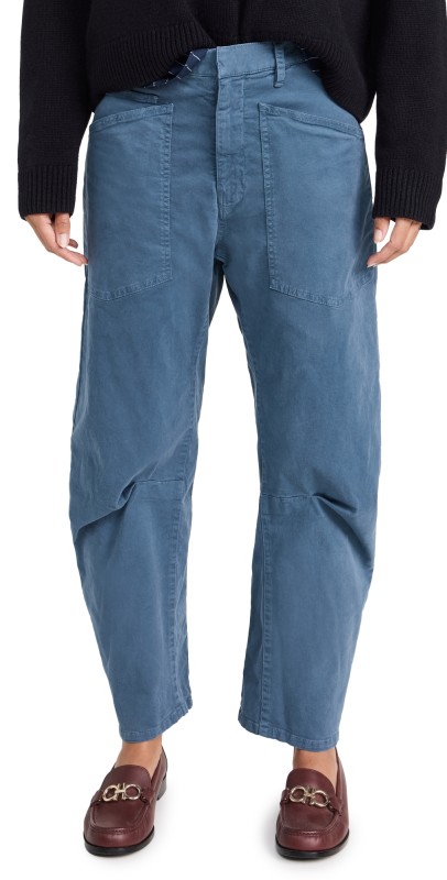 Nili Lotan Shon Pants Cadet Blue