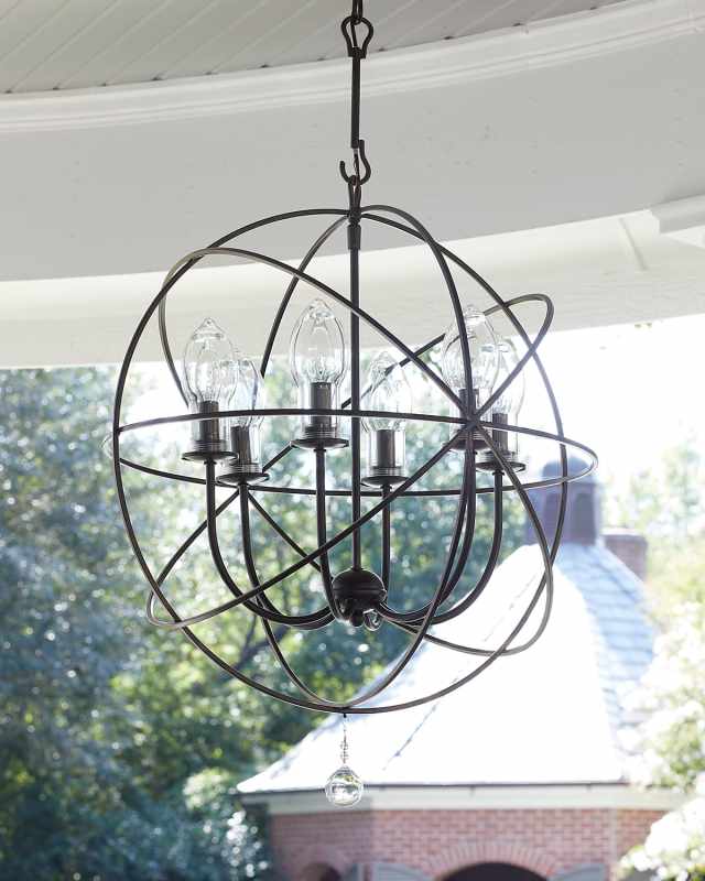 Solaris 6-Light Outdoor Chandelier