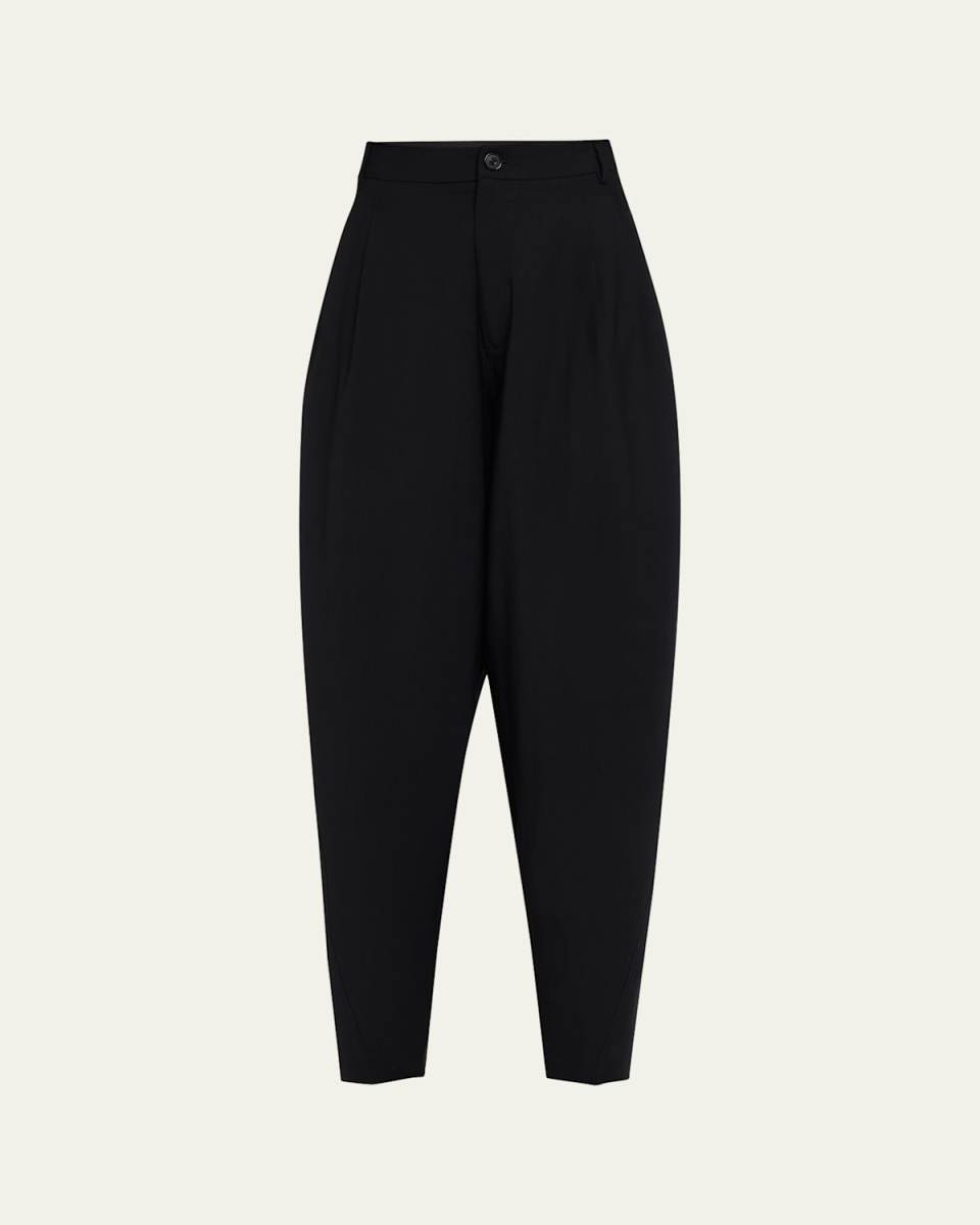 Phebe Wool Wide-Leg Pants