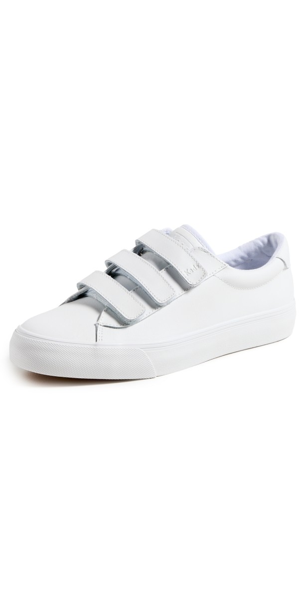 Keds Jump Kick V Leather Sneakers White