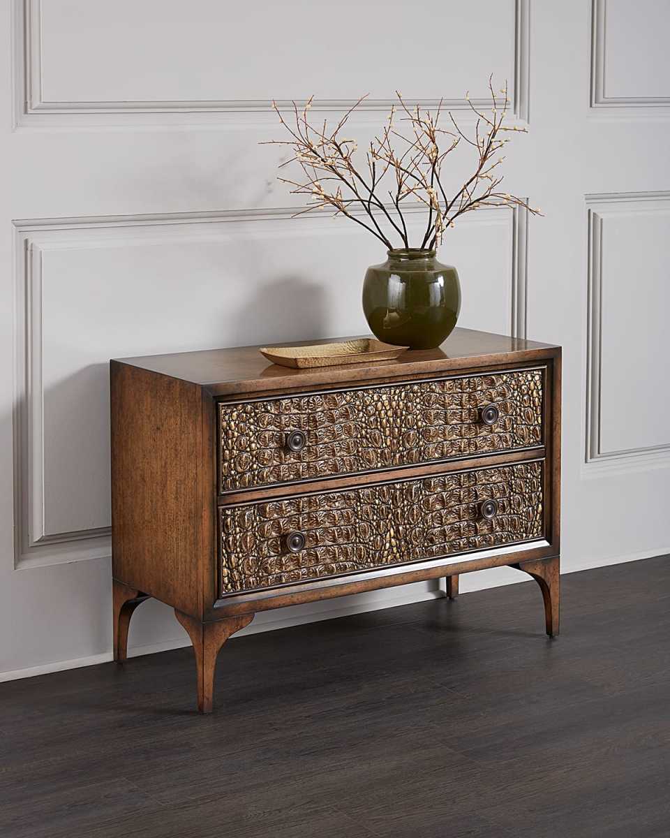 Luca Dorata Nightstand