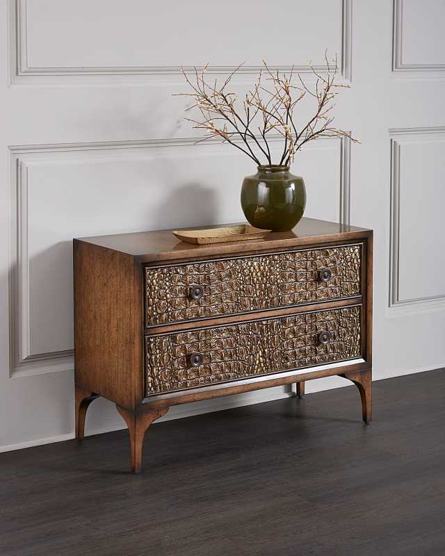 Luca Dorata Nightstand