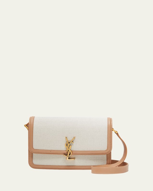 Medium YSL Canvas Shoulder Bag