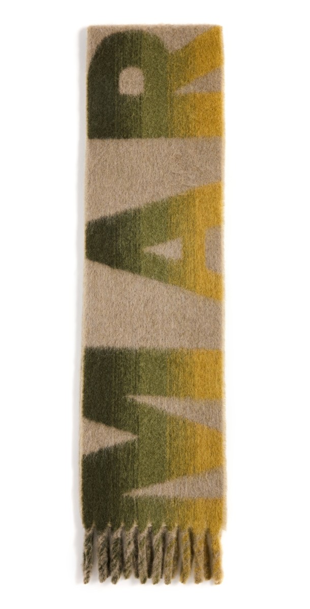 Isabel Marant Loliana Scarf Khak