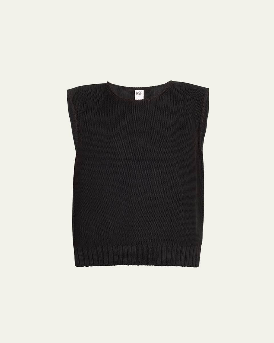 Catalina Sleeveless Cotton Knit Sweat