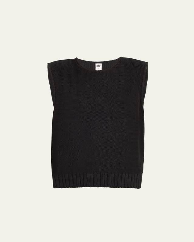 Catalina Sleeveless Cotton Knit Sweat