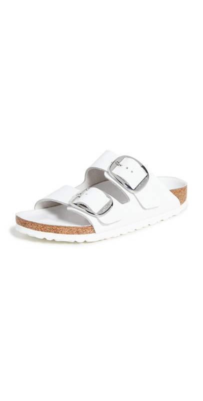 Birkenstock Arizona Big Buckle Sandals White