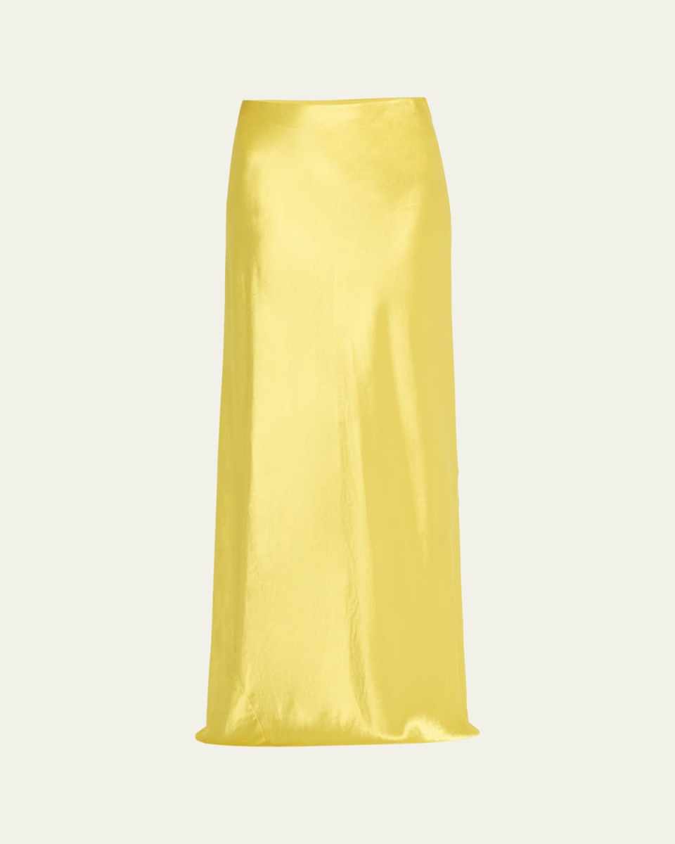 Satin Maxi Skirt