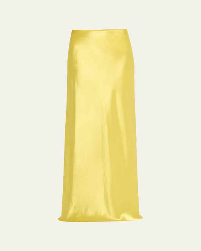 Satin Maxi Skirt