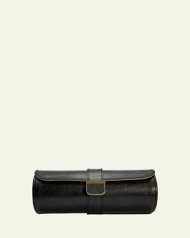 Palermo Double Watch Roll & Jewelry Pouch