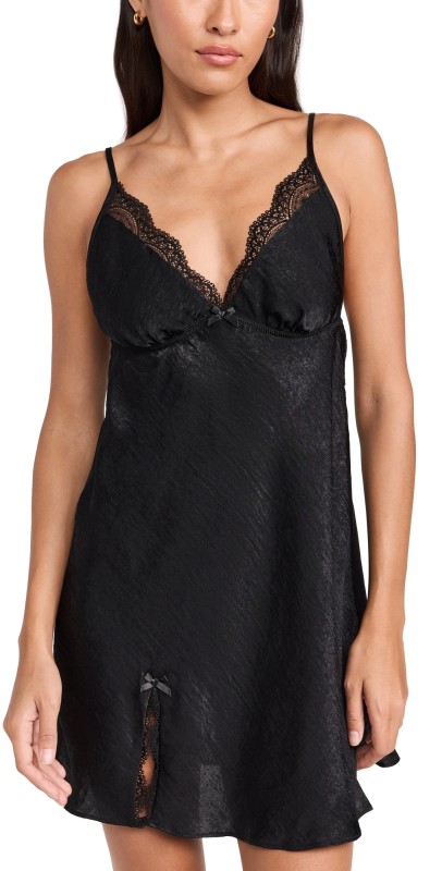 Flora Nikrooz Madelyn Slip Black