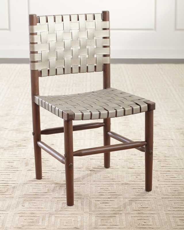 Arno Leather Dining Side Chair