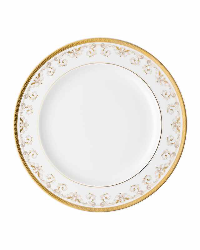 Medusa Gala Gold Dinner Plate