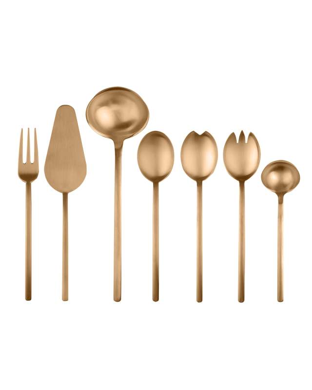 Due Ice Oro 7-Piece Full Serving Set