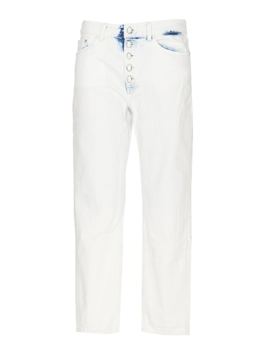 Dondup Pantalons Décontractés - Blanc