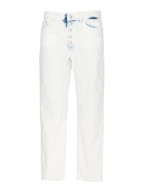 Dondup Pantalons Décontractés - Blanc