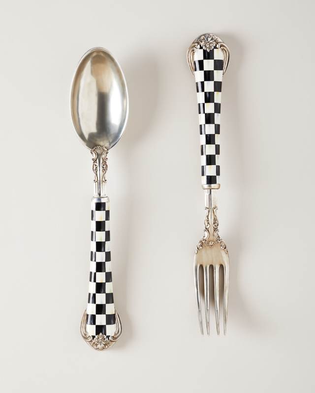 Courtly Check Spoon Fork
