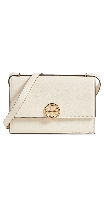 Tory Burch Miller Shoulder Bag Light Cream