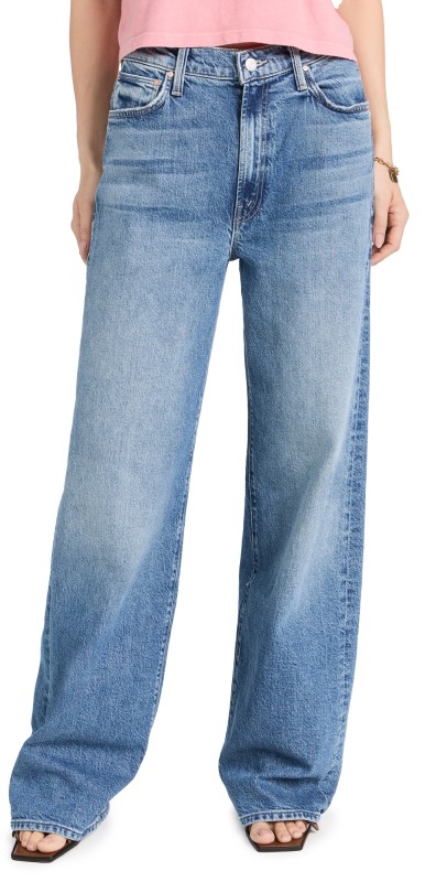 MOTHER The Dodger Sneak Jeans Strike A Pose