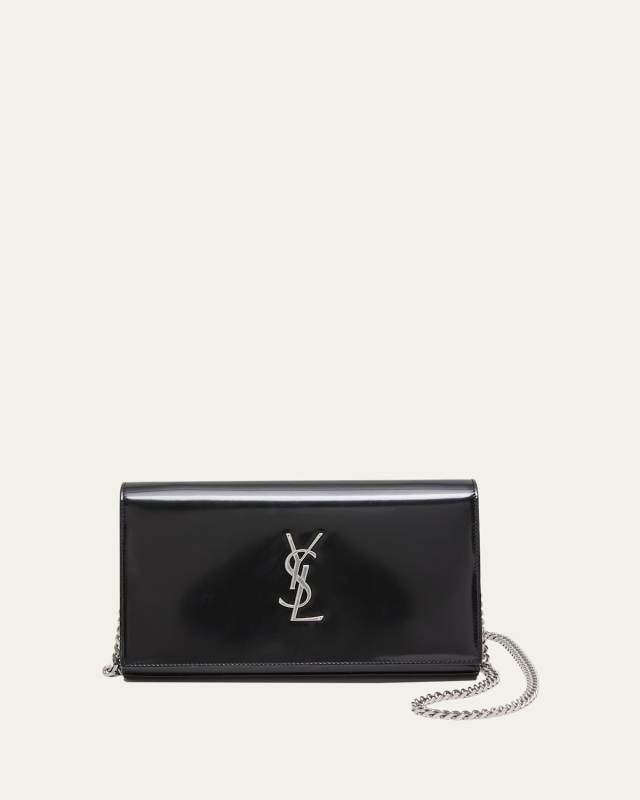 Cassandre YSL Wallet on Chain in Patent Leather