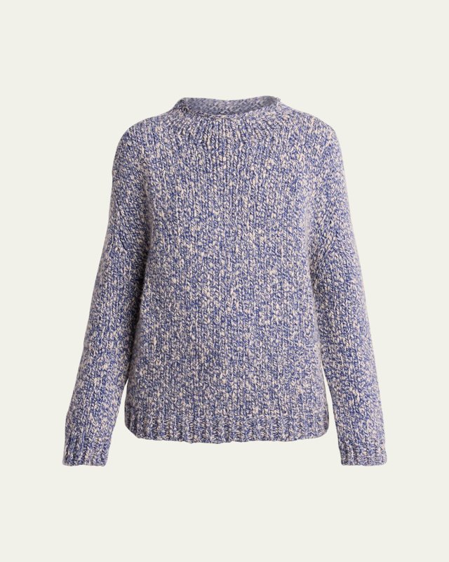 Hauren Marled Cashmere Top