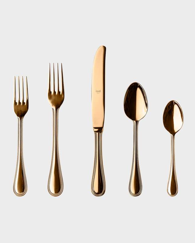 Perla Oro 20-Piece Flatware Set