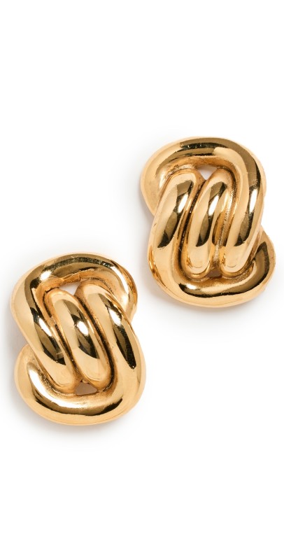 Jennifer Behr Ellis Stud Earrings Gold