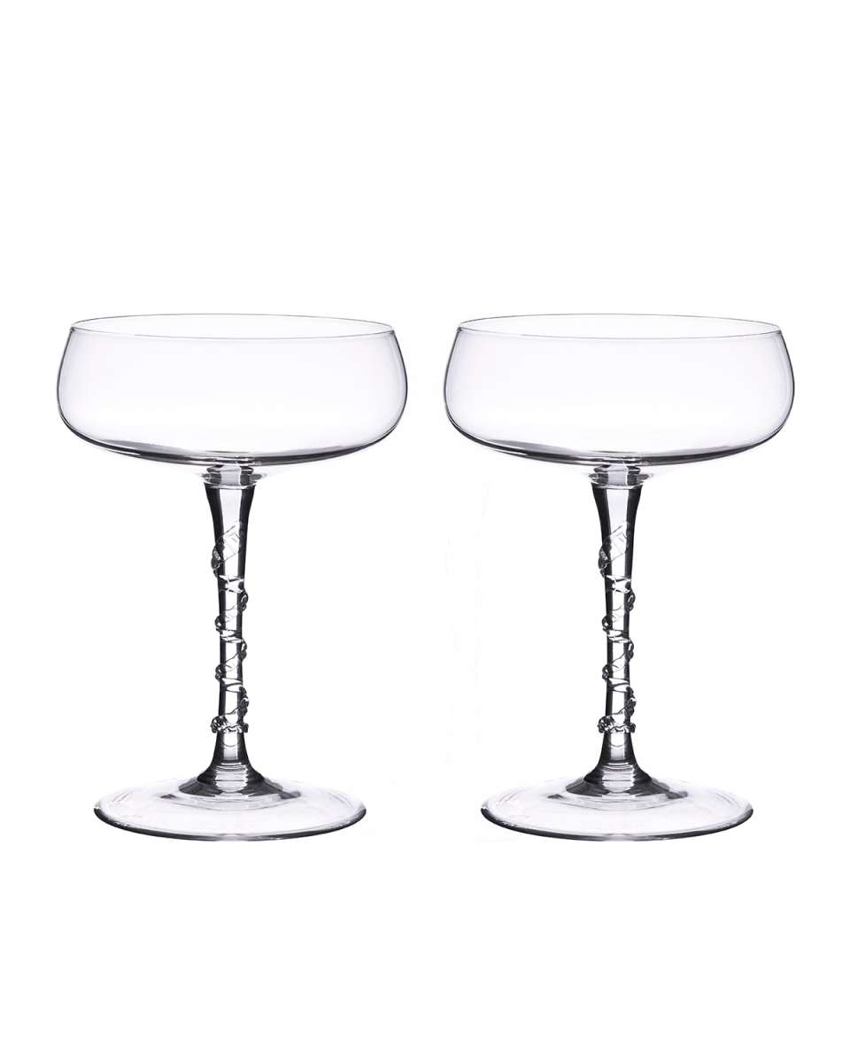 Amalia Champagne Coupe, Set of 2