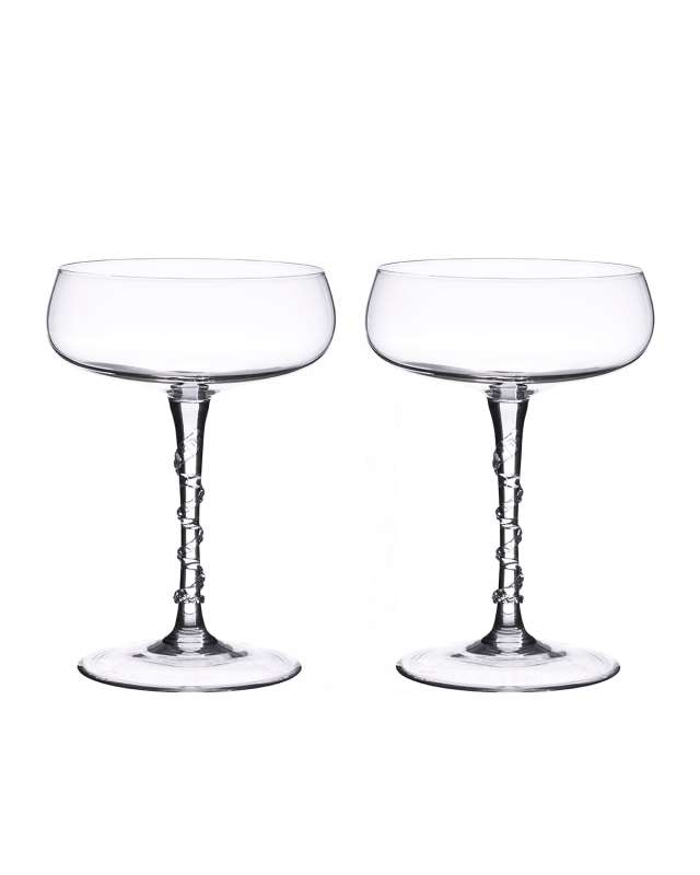 Amalia Champagne Coupe, Set of 2
