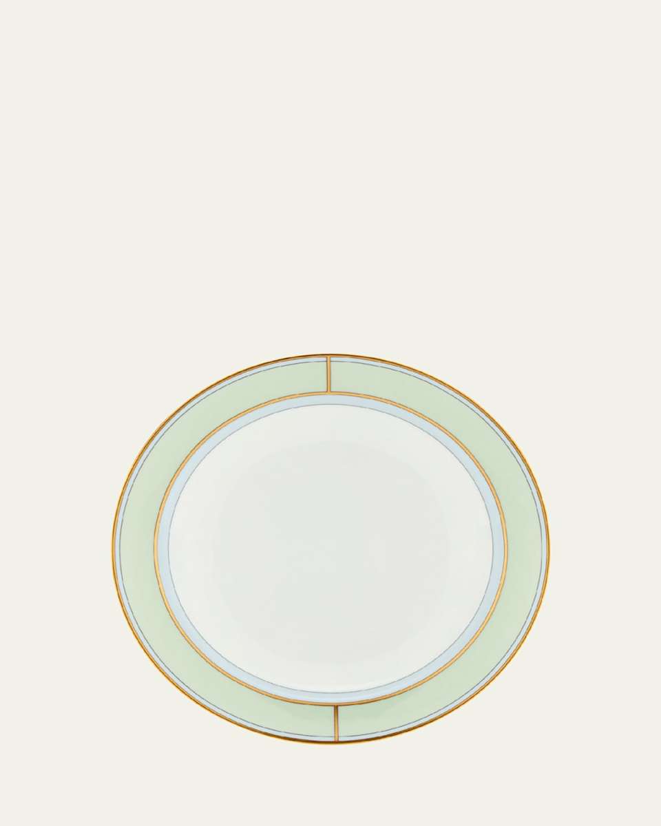 Diva Colonna Soup Plate, Verde