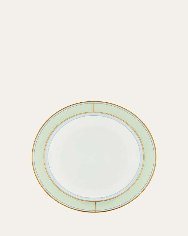 Diva Colonna Soup Plate, Verde