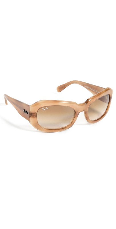Ray-Ban RB2212 Pillow Sunglasses Striped Brow