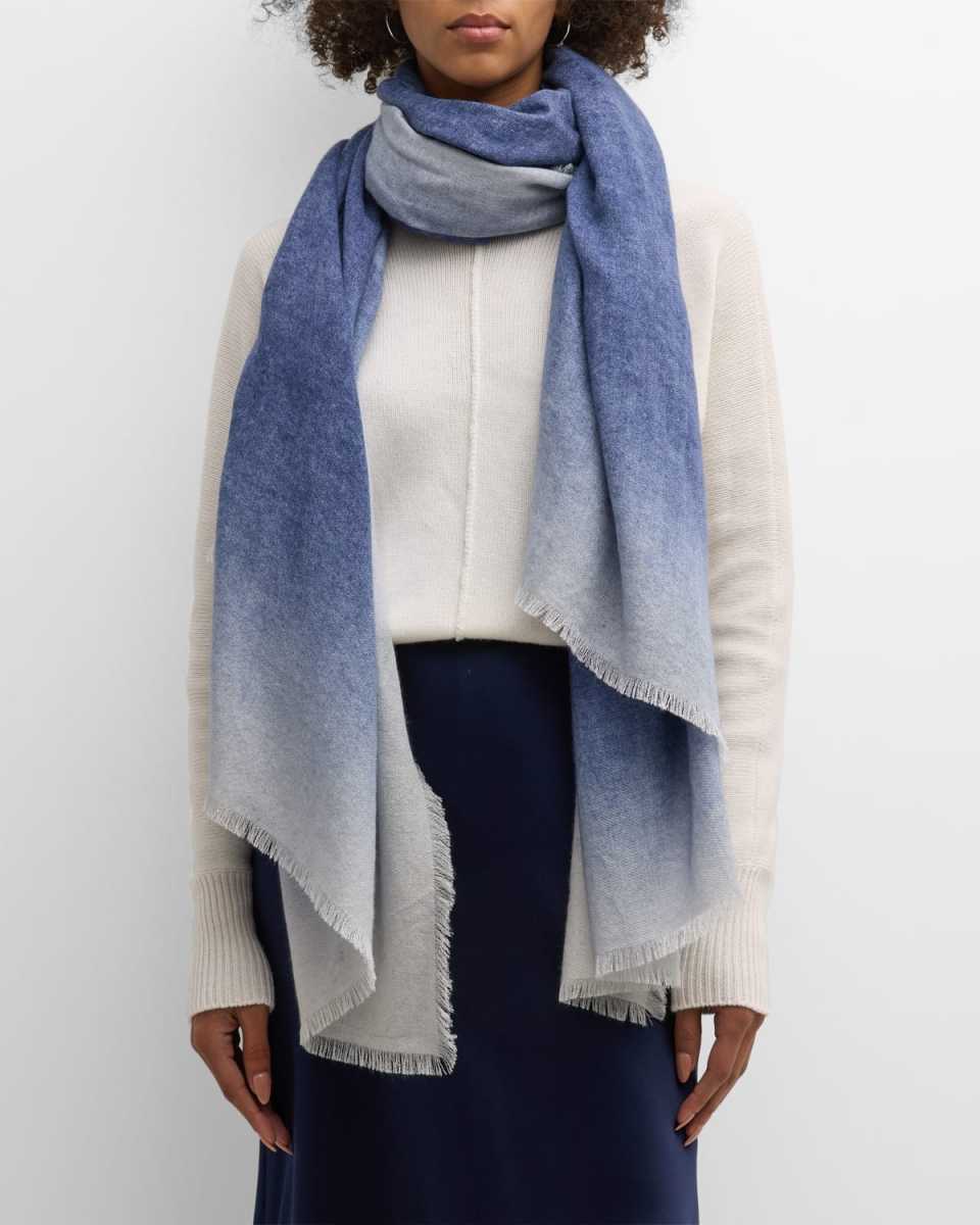 Gaia Cashmere-Silk Scarf