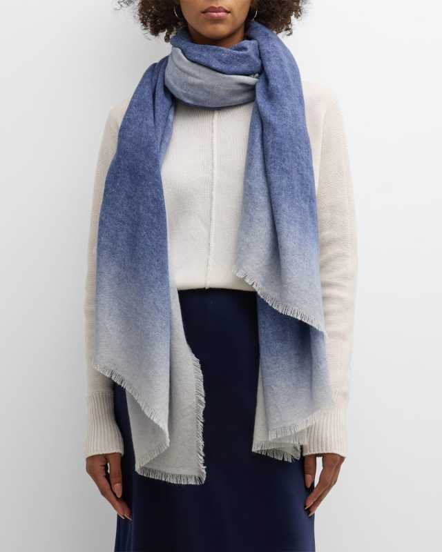 Gaia Cashmere-Silk Scarf