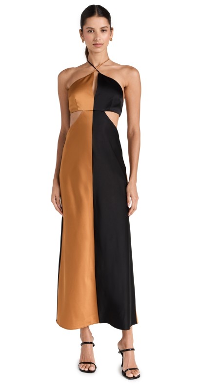 Significant Other Alice Dress Turmeric Splice