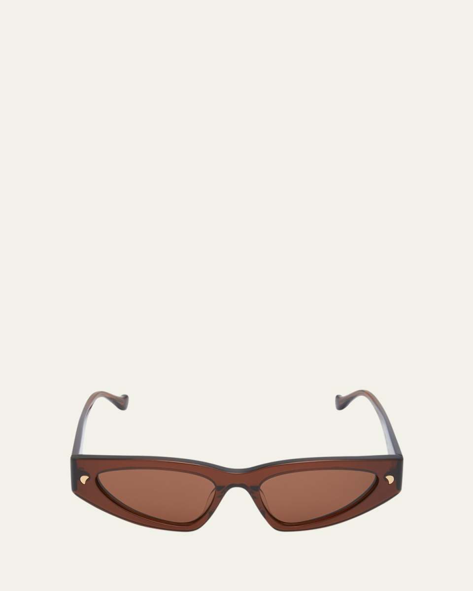 Crista Acetate Cat-Eye Sunglasses