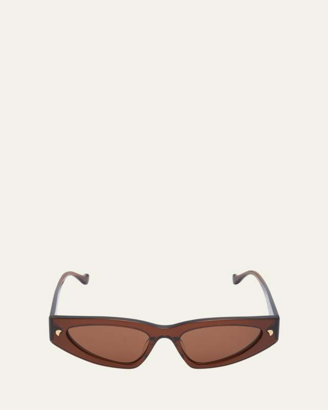 Crista Acetate Cat-Eye Sunglasses