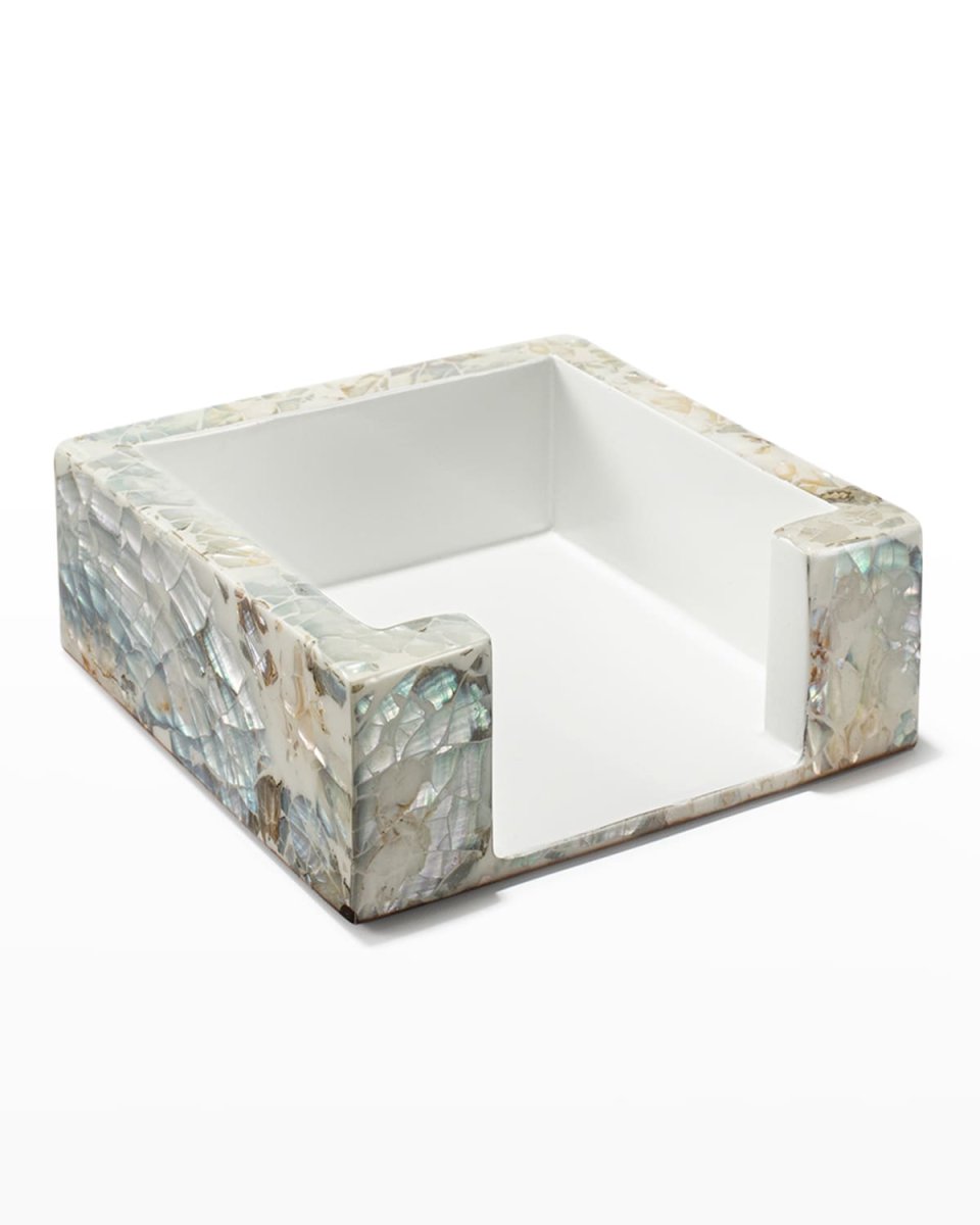 Mother-of-Pearl Cocktail Napkin Holder