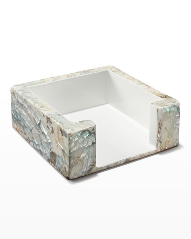 Mother-of-Pearl Cocktail Napkin Holder