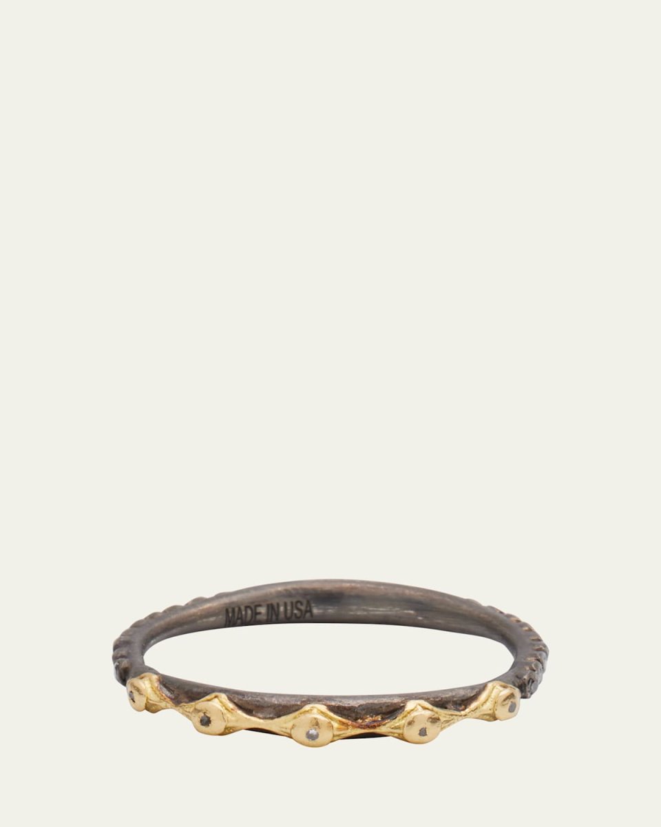 Old World Multi-Crivelli Stacking Ring